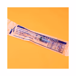 3Ml Syringe with 23G 1In Needle - Disposable Individual Packaging