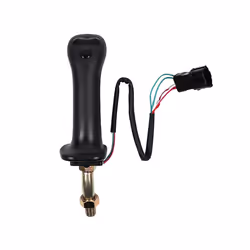 3 Buttons Excavator Joystick Assy Handle Gears Left Control Rod