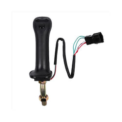 3 Buttons Excavator Joystick Assy Handle Gears Left Control Rod