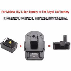 Battery Adapter MT20RNL for 18V Battery Convert to for Roybi