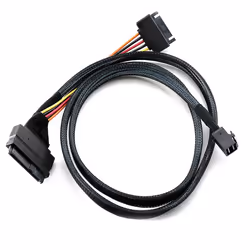 Built-in 12G SAS HD to U.2 36P SFF-8643 to SAS U.2 SFF-8639 Cable