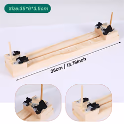 7 PCS Bracelet Knitting Tool Paracord Tool Jig DIY Wooden Braid