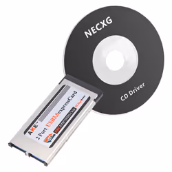 2 Port USB 3.0 Express Card 34mm Slot Express Card PCMCIA Adapter