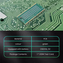 DDR4 Test Card RAM Memory Slot Out LED Motherboard Repair Analyzer