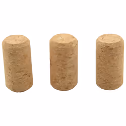 100Pcs Straight Wood Corks Wine Stopper Wood Bottle Stopper