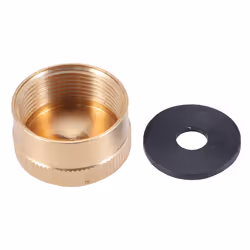 8PCS Solid Brass Propane Bottle Caps for Outdoor Stove