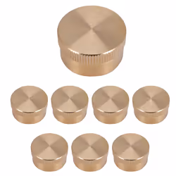 8PCS Solid Brass Propane Bottle Caps for Outdoor Stove