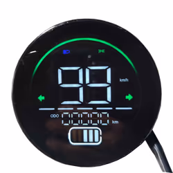 Electric Bike 48V 60V 72V Lead-Acid Battery LED Instrument Display