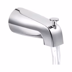Bathroom Tub Spout,5 1/4 Inches Reach Wall Front Mount