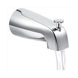 Bathroom Tub Spout,5 1/4 Inches Reach Wall Front Mount