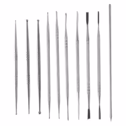 10Pcs Stainless Steel Clay Sculpture Ceramic Sculpting Tools