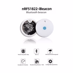 NRF51822 Bluetooth Module Ibeacon Base Station Positioning with Shell