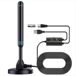 Column HD Digital TV Antenna Indoor and Outdoor Universal Amplifier