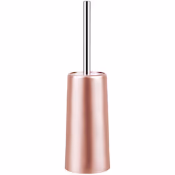 Toilet Brush and Holder - Toilet Bowl Cleaner Brush Set (Rose Gold)