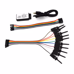 Test Hook Clip Logic Analyzer for Jumper Wire Cable