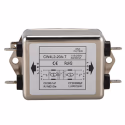 Power Filter CW4L2-20A- Single Phase AC 115V / 250V 20A 50/60HZ