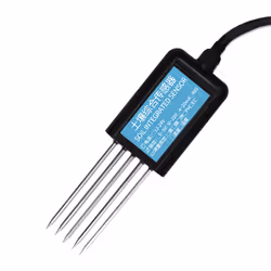 7 in 1 RS485 Soil Temperature Humidity Sensor PH Conductivity