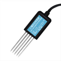 7 in 1 RS485 Soil Temperature Humidity Sensor PH Conductivity