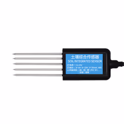7 in 1 RS485 Soil Temperature Humidity Sensor PH Conductivity