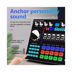 K1 Live Sound Card Portable Bluetooth Sound Card