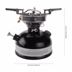 Camping Gasoline Stove Portable Outdoor Stove Mini Stove Cookware