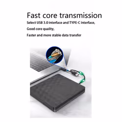 USB3.0 External Mobile Blu-Ray Recorder TYPE-C DVD Burner
