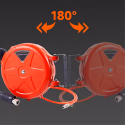 Retractable Air Hose Reel Wall Mounted Automatic Rewind Air Hose Tool