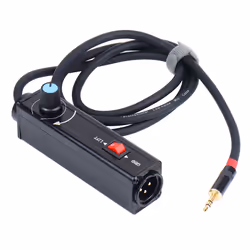 Stereo Ground Loop Isolator 3.5mm to XLR Audio Noise isolator