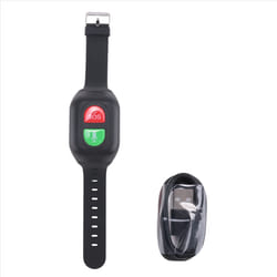 Elderly GPS Tracker 4G Phone Watch SOS One Key Call Sports Monitor