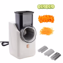 Versatile Electric Cheese Grater for Home Kitchen Vegetable Slicer