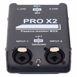 New 2-Way Audio Isolator, XLR 6.5, Permalloy Isolator