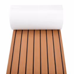 6MM Self Adhesive EVA Foam Boat Yacht Floor Mat Brown 240X45cm