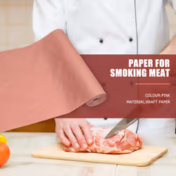 Kraft Butcher Paper Roll Food Grade Peach Wrapping Paper