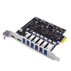 USB 3.2 and Type C PCI-E Expansion Card PCIE to USB Controller
