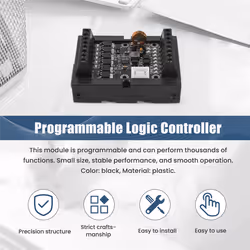 PLC Programmable Logic Controller FX1N-14MT Industrial Control Board