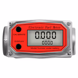 1 Inch Digital Turbine Flowmeter with NPT for Measuring Engine Oil