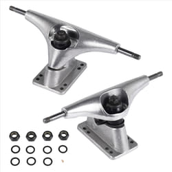2Pcs 6.25Inch Silver Surf Skateboard Trucks Steering Bracket