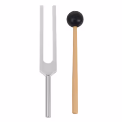 6Pcs/Set 128Hz 256Hz 512Hz 1024Hz 2048Hz 4096Hz Tuning Fork