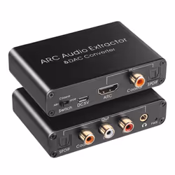 Audio Extractor Support Digital -Compatible Audio to Analog Audio