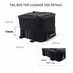 Motorcycle Rear Seat Luggage Bag for R1200GS R1250GS Accessories