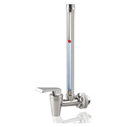 Sight Glass Spigot 7 Inch Steel Spigot with Clear