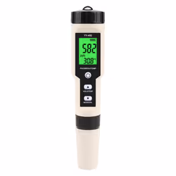 4 in 1 YY-400 PH/ORP/H2&TEM Meter Digital Tester, Backlight