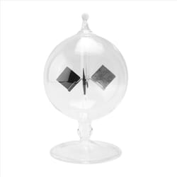Solar Crookes Radiometer Glass Windmill Handmade Toy for Home Gift