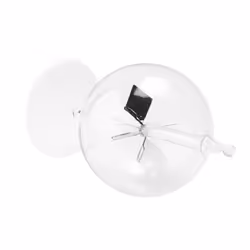 Solar Crookes Radiometer Glass Windmill Handmade Toy for Home Gift
