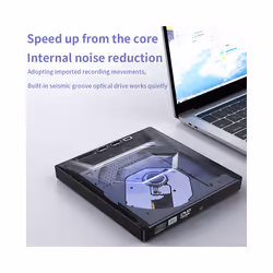 External DVD CD Writer Burner Type C/USB3.0 for PC Laptop 11