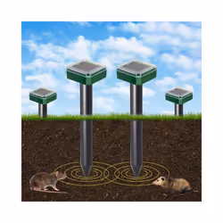 6 Pcs Ultrasonic Snake Repellent,Solar Snake Repellent for Outdoors