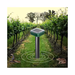 6 Pcs Ultrasonic Snake Repellent,Solar Snake Repellent for Outdoors