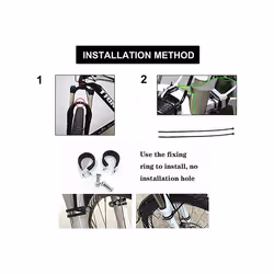 Bicycle Front Rack, Luggage Touring Carrier Racks 15KG Pannier Rack