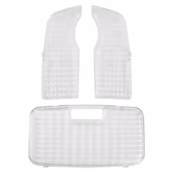 3Pcs Car Clear Interior Dome Light Cover for Prius 2010-2015