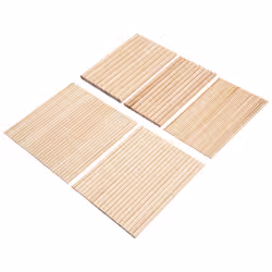 100Pcs Dowel Rods 1/8,3/16,1/4,5/16,3/8X6Inch Sticks for Crafting DIY
